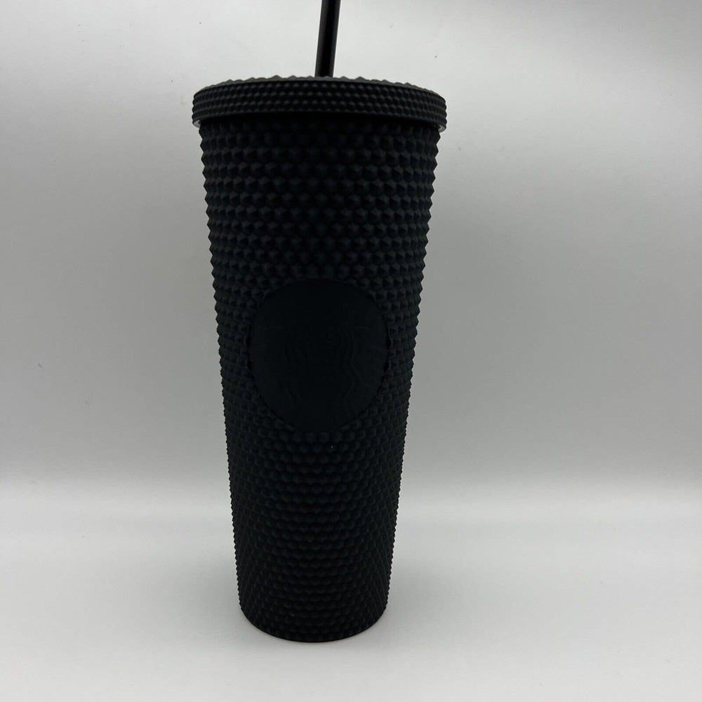 Starbucks 2021 Black Matte Studded Venti Tumbler - 24 oz